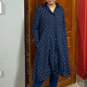 Kurti plus dress style dress